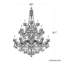 Sterling 25 Light 45in x 61in Three-Tier Chandelier in Gold with Clear Heritage Handcut Crystals-1350052397-1350052395