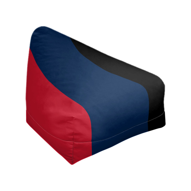 Sac de pois classique, H 30 po x l 27 po x P 27 po, Rouge vif / bleu Oxford / noir