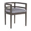 Santa Barbara Aluminum Patio Dining Armchair with Cushion-83260015-93663902