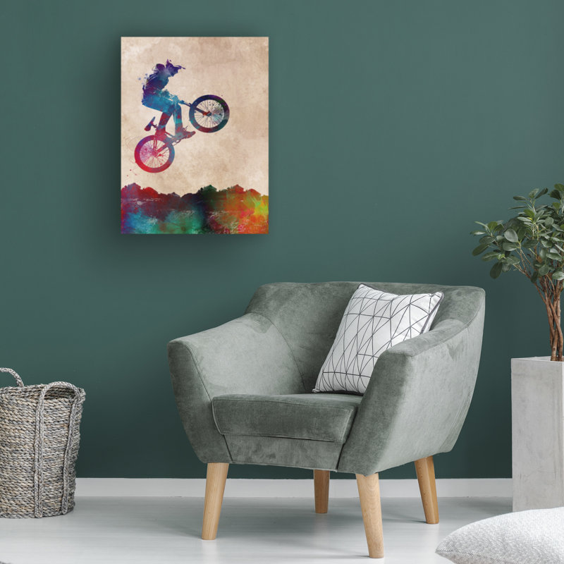 Œuvre d'art sur toile bolologique Justyna Jaszke, H 14 po x l 19 po