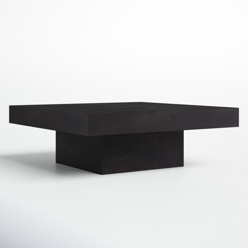 Alibi Single Coffee Table, Dusty Black