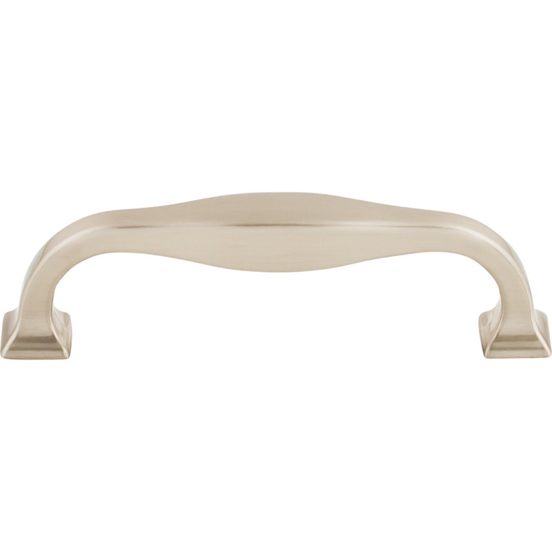 Contour Bar Pull, Brushed Satin Nickel, 3 3/4" Center to Center