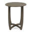 Table en bois circulaire 27,5 po Hermosa