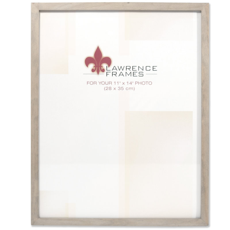 Cadre photo galerie en bois Samira, 11 po x 14 po