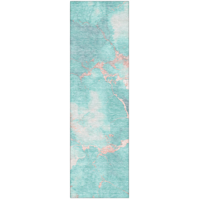 Premium Machine Washable Jacquez AMF1790 Abstract Rug