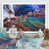 Toile blanche avec cadre photo