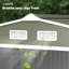 Remise en métal stable pour outils, remise spacieuse