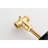 Shower Volume Control Valve - Cast Metal 3/4" Brass Handle 3.48 In. Width Rust Finish Master Corrosion