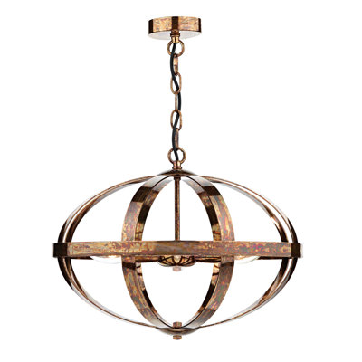 Smithsonian 3 - Light Sphere Pendant