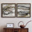 Marbré or I - ensemble de 2 peintures sur toile encadrées-457518298-457518273