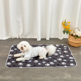 Animal Print Polyester Pet Bed