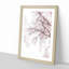 A Pink Cherry Blossom Tree Abstract - Picture Frame Painting Print-56738643-56738646