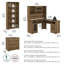 Shelonda 4 Piece Computer Desk Office Set-1162520682