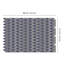30.5cm W x 15cm L Aluminum Peel and Stick Mosaic Tile