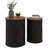 Voyd Solid Wood Top Nesting Tables