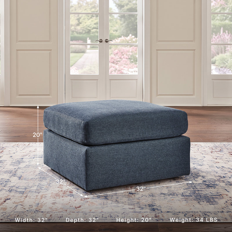 Mackens Oversized Accent Ottoman