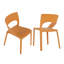 Ensemble de 4 chaises d'appoint modernes PP-1573850413