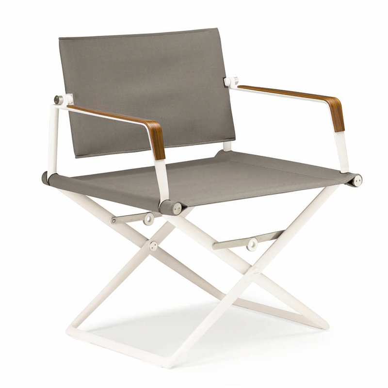 Seax Outdoor Dining Armchair, Sail Taupe, Liapri