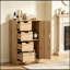 Aadi avec 1 porte en bois et 4 tiroirs