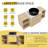 Wall-mounted vanity and storage shelf combination