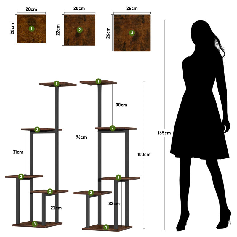 Plant Stand - Set of 2