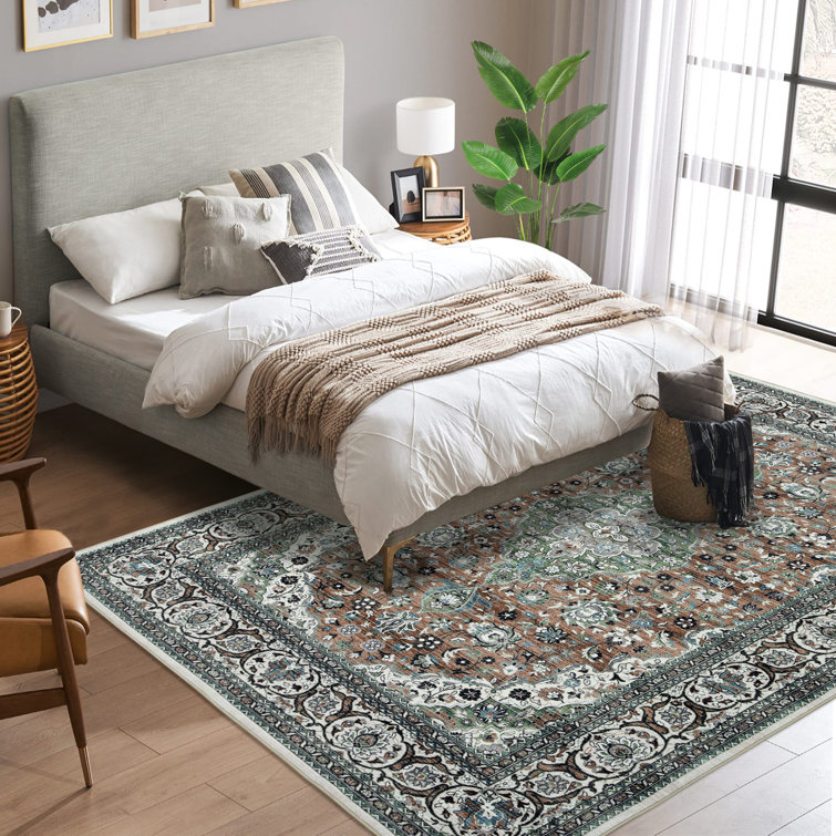 Runa Washable Oriental Indoor Rug