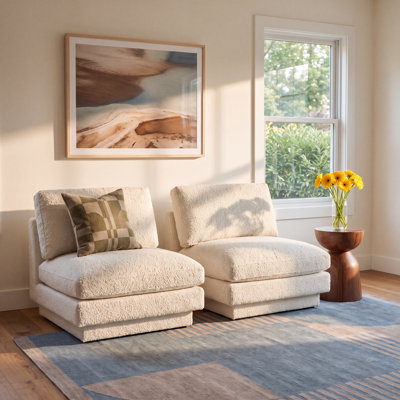 Woolf Upholstered Slipper Chair