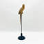 Edmiston Gold Parrot Figurine Sculpture - Realistic Exotic Animal Ornament, Hand Finished Resin Accent for Home Décor