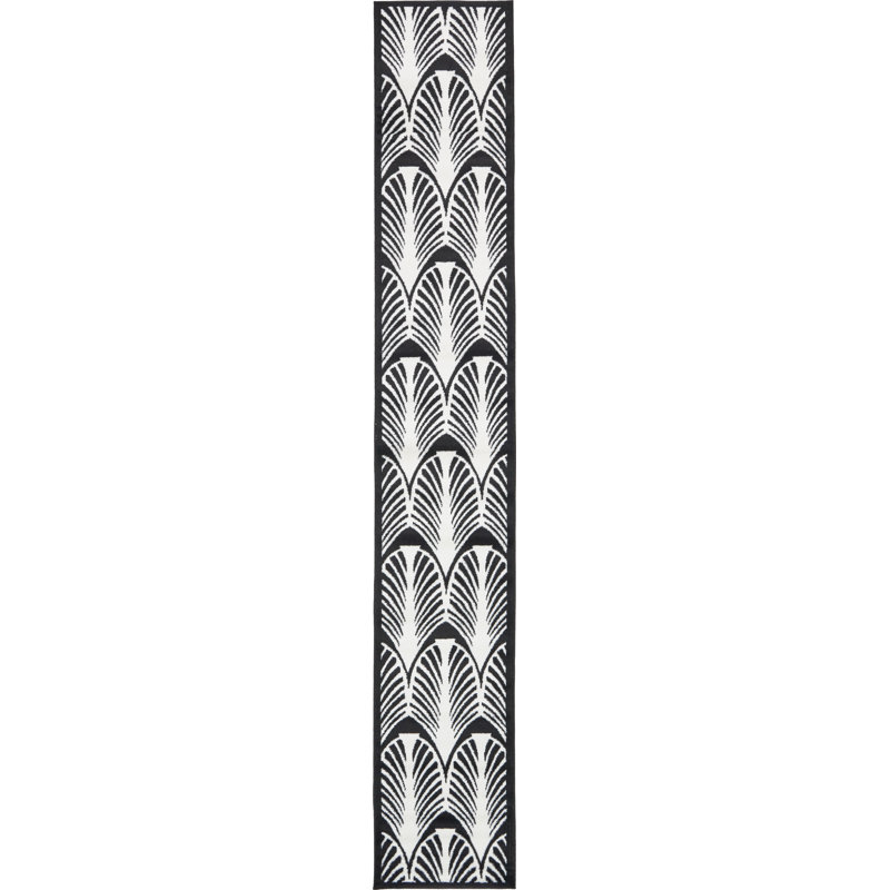 Alhareth Geometric Indoor Rug, Runner 2' x 13'