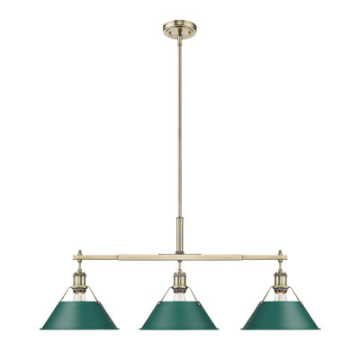 Luminaire suspendu linéaire 3 lumières Alezay