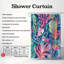 Rideau de douche standard 1 pièce Nautical Fish Prints-1281547202-1306310794