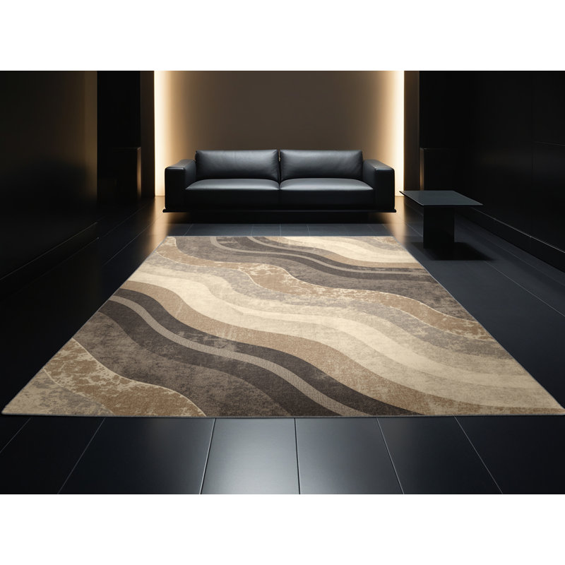 Tapis arc-en-ciel rustique Paizlei Bali, 6 X 9