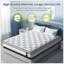 Matelas hybride 14 po dans une boîte, mousse viscoélastique imprégnée de gel rafraîchissant et matelas à ressorts ensachés, fermeté moyenne-114706927