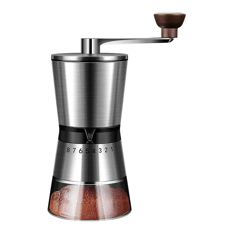 Hand Coffee Grinder - Adjustable Ceramic Burr for Precise Home Brewing