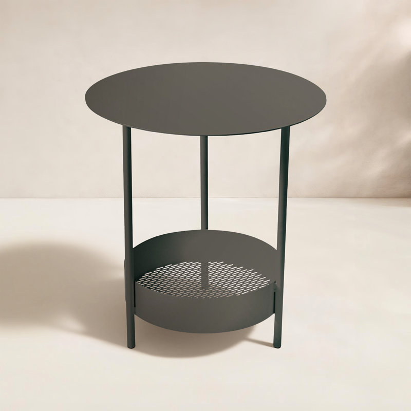 Table d'appoint en acier Salsa, Réglisse