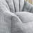 Compression Velvet Fabric Shell-Shaped Large Bean Bag Chair-1216501933