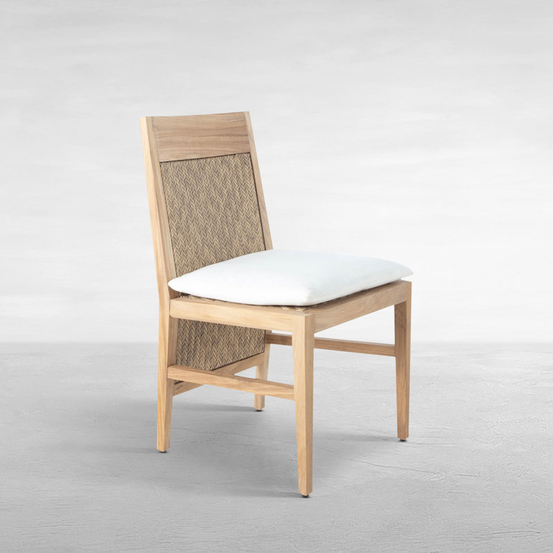 Savannah Teak Patio Dining Side Chair