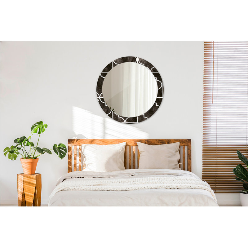 Huldar Glass Flat Wall Mirror