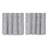 Strausstown Geometric Cotton Tailored 72'' W Cafe Curtain in-7393958