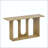 Curved Ash Veneer Console Table with Lower Shelf-174466531