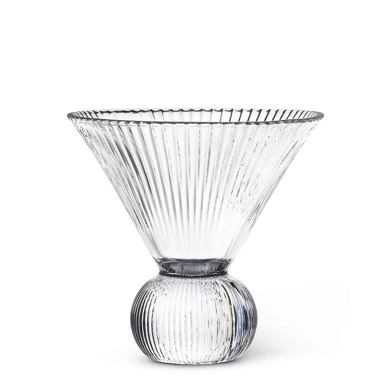 Flared Optic Martini Glass
