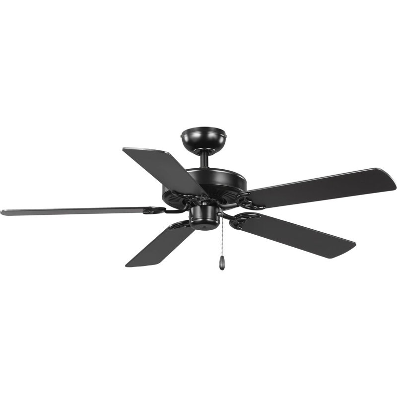 Ventilateur de plafond à 52 pales 52 po avec télécommande et ensemble d'éclairage inclus Reanna