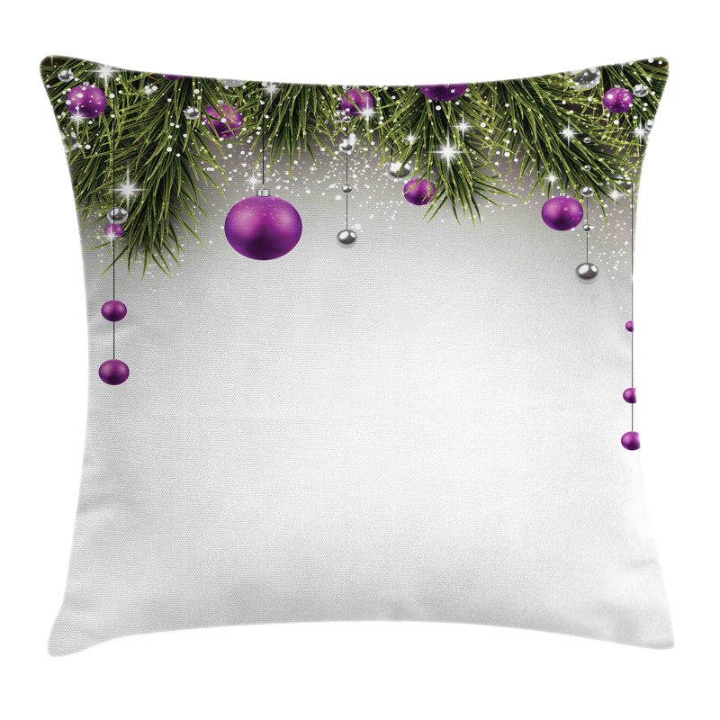 DiPippo Christmas Tree Outdoor Cushion Cover, 60cm H x 60cm W x 1cm D