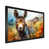 Black Closed Corner Frame