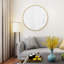 Huerres Metal Flat Wall Mirror-1768820838
