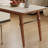 Elegant Durable Rectangular Rock Slab Dining Table-286783095