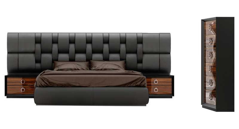 Klass Piece Bedroom Set, King