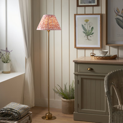140cm Brushed LED Traditional Floor Lamp