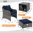 5 Piece Wicker Seating Group with Cushions-120921497