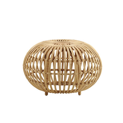 Franco Albini Large Rattan Ottoman